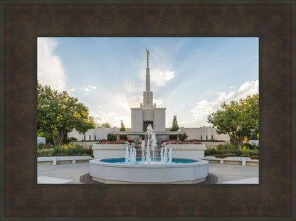 Denver Temple Eternal Fountain