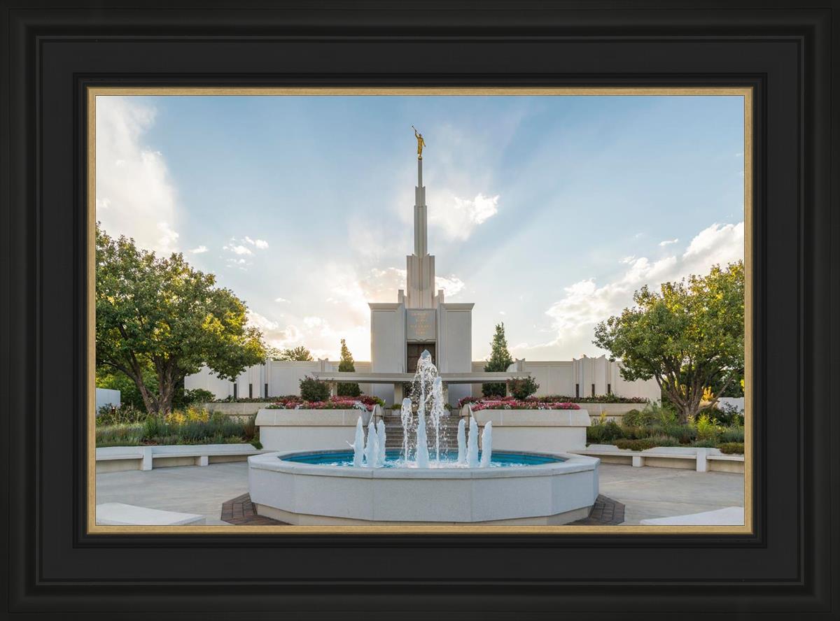Denver Temple Eternal Fountain
