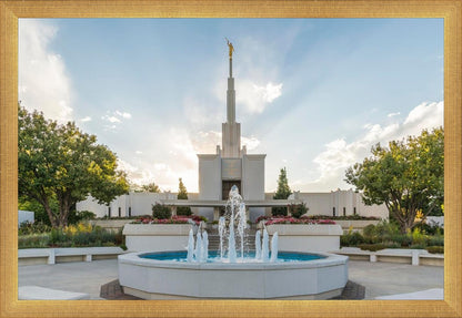 Denver Temple Eternal Fountain