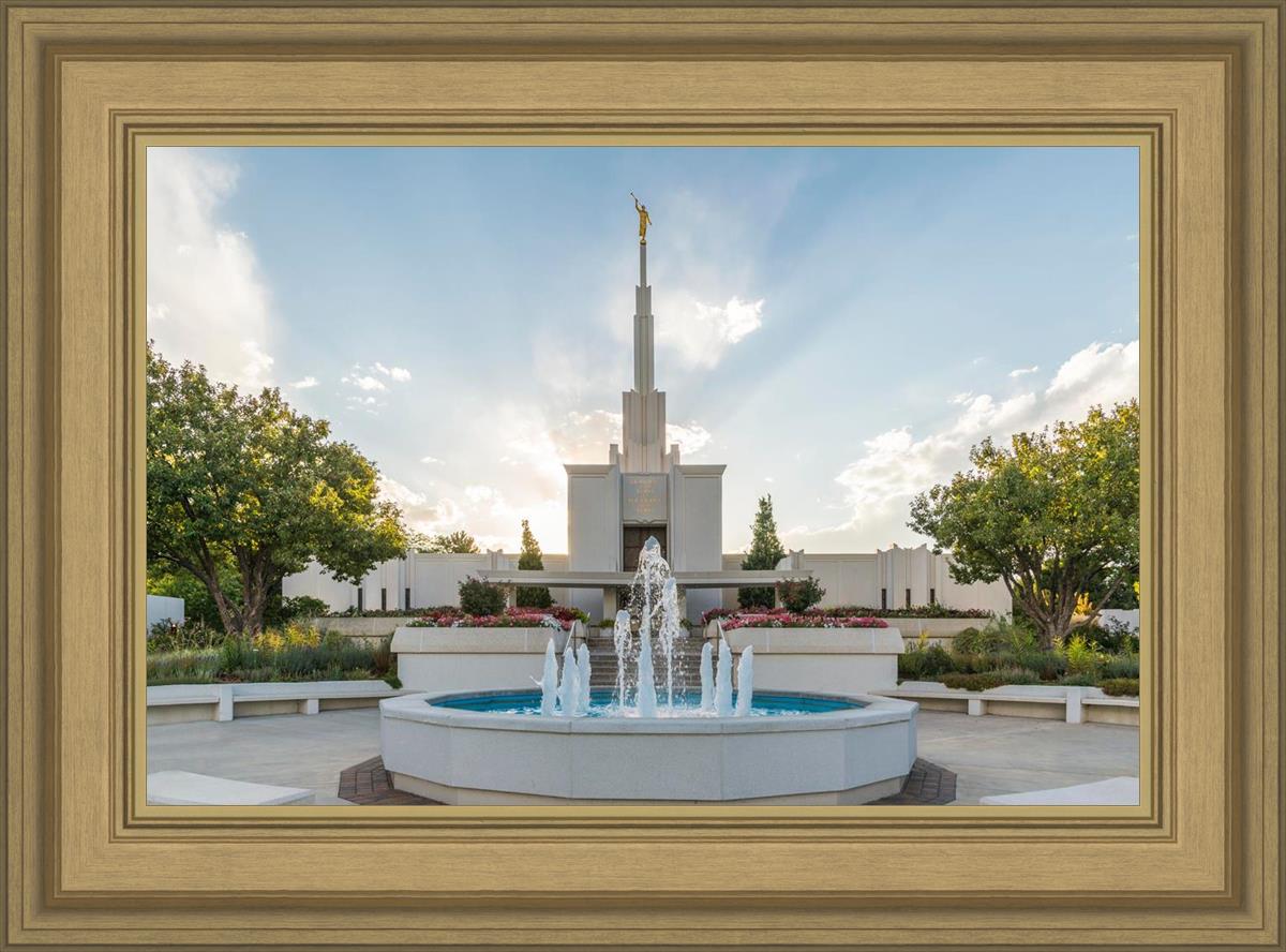 Denver Temple Eternal Fountain