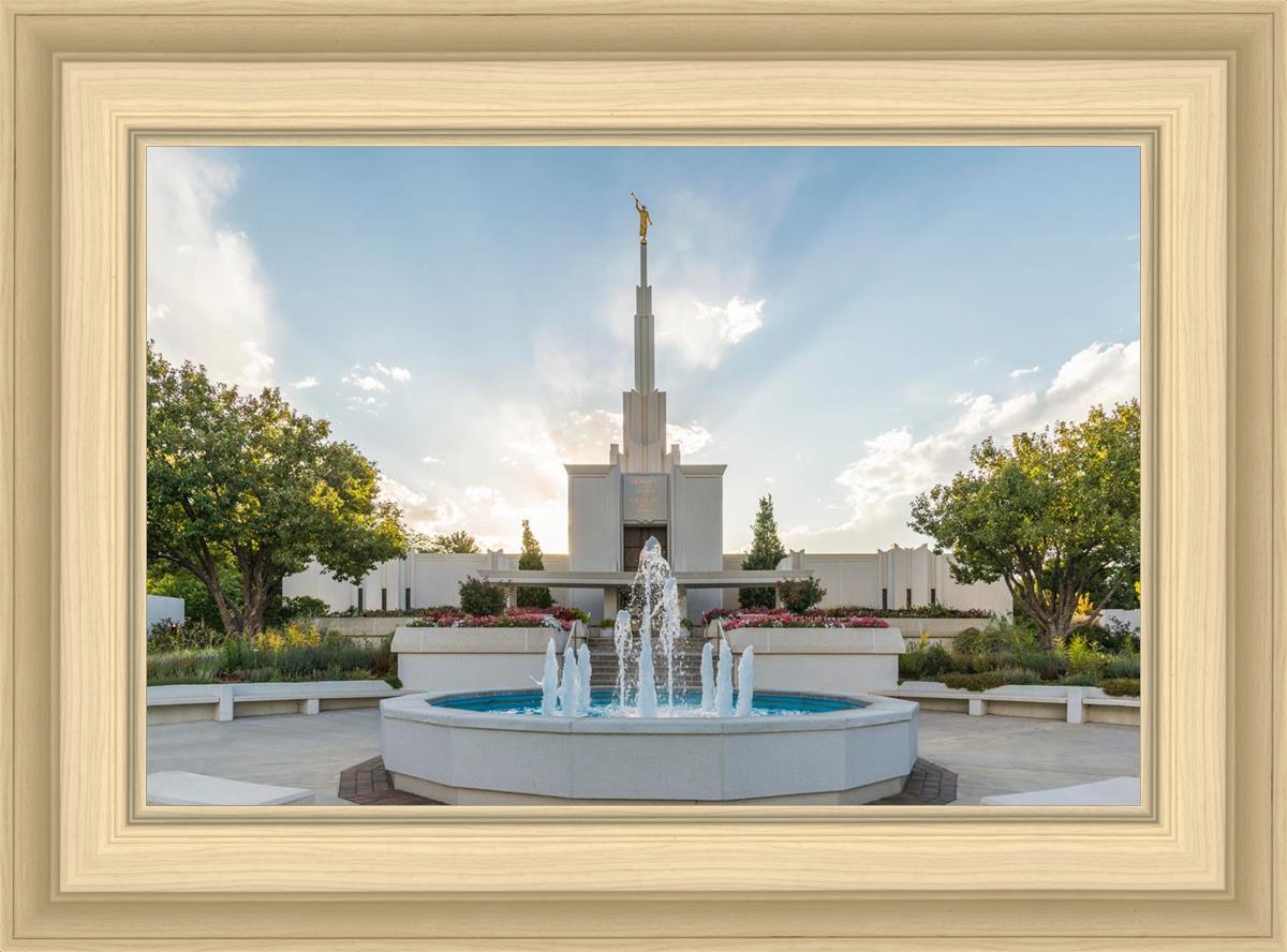 Denver Temple Eternal Fountain