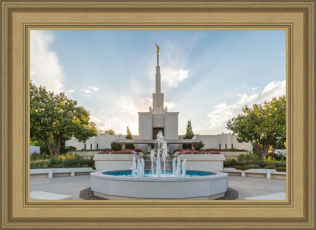 Denver Temple Eternal Fountain