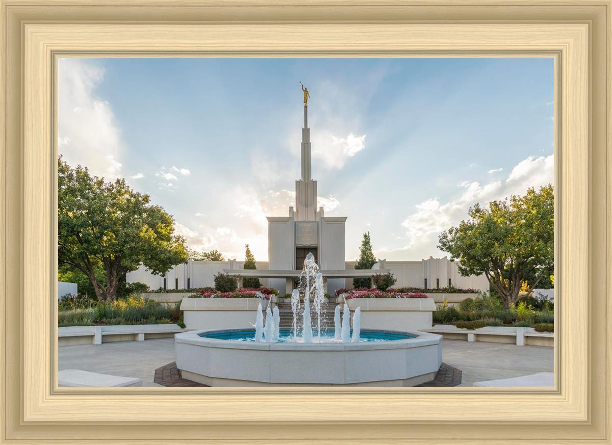 Denver Temple Eternal Fountain