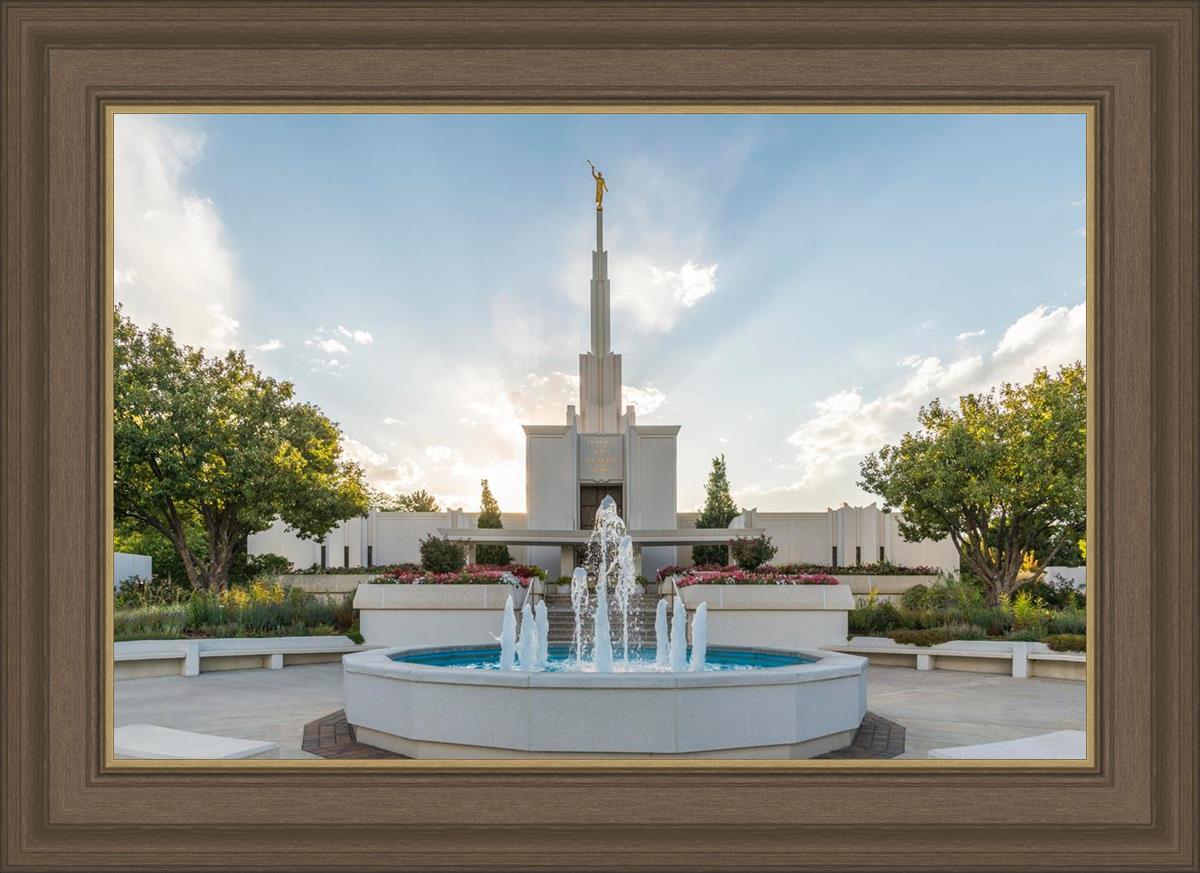 Denver Temple Eternal Fountain