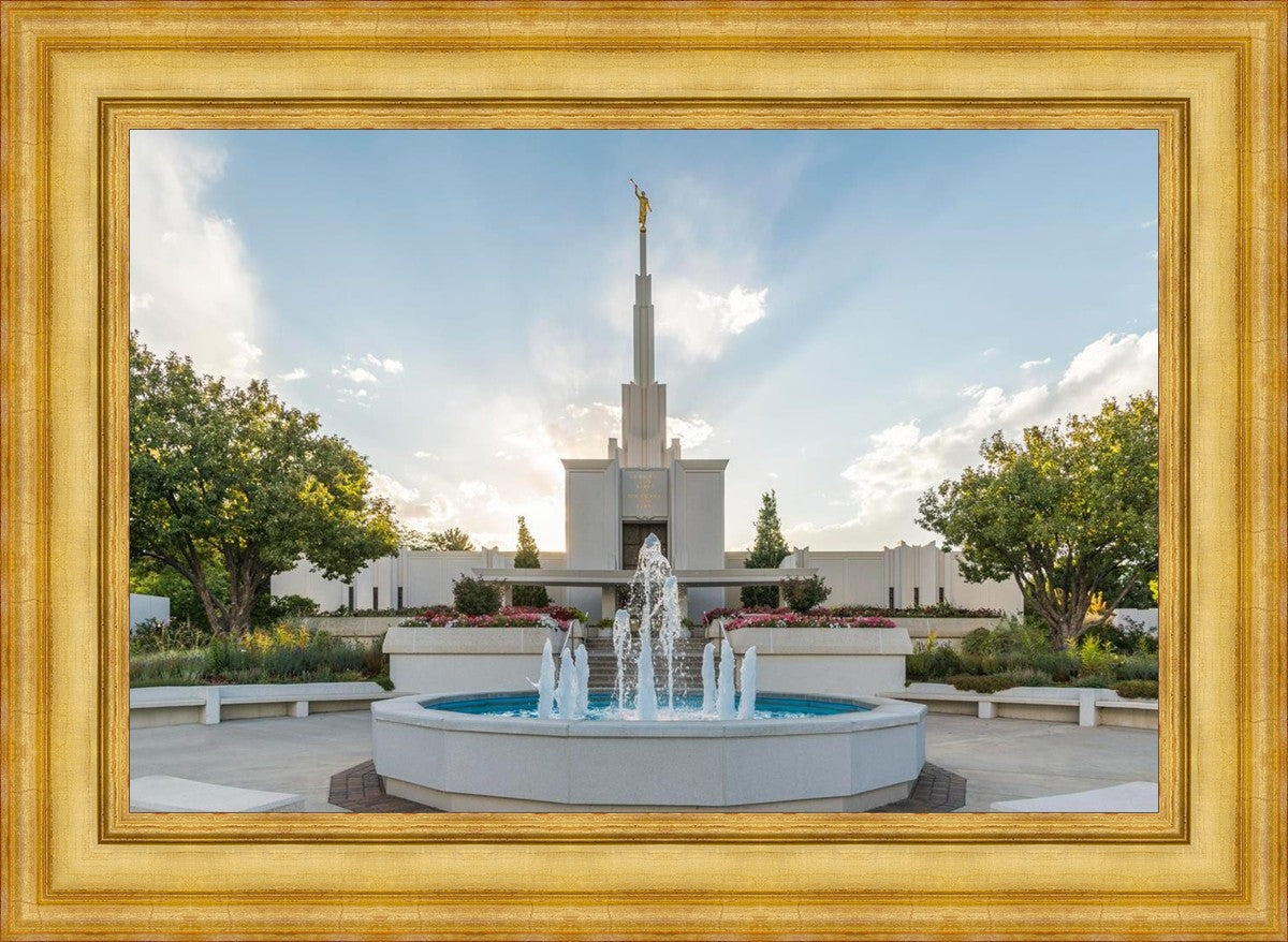 Denver Temple Eternal Fountain