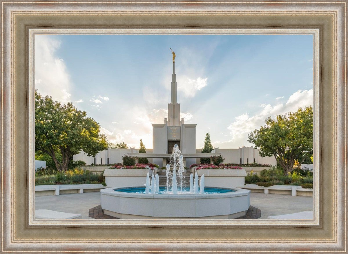 Denver Temple Eternal Fountain