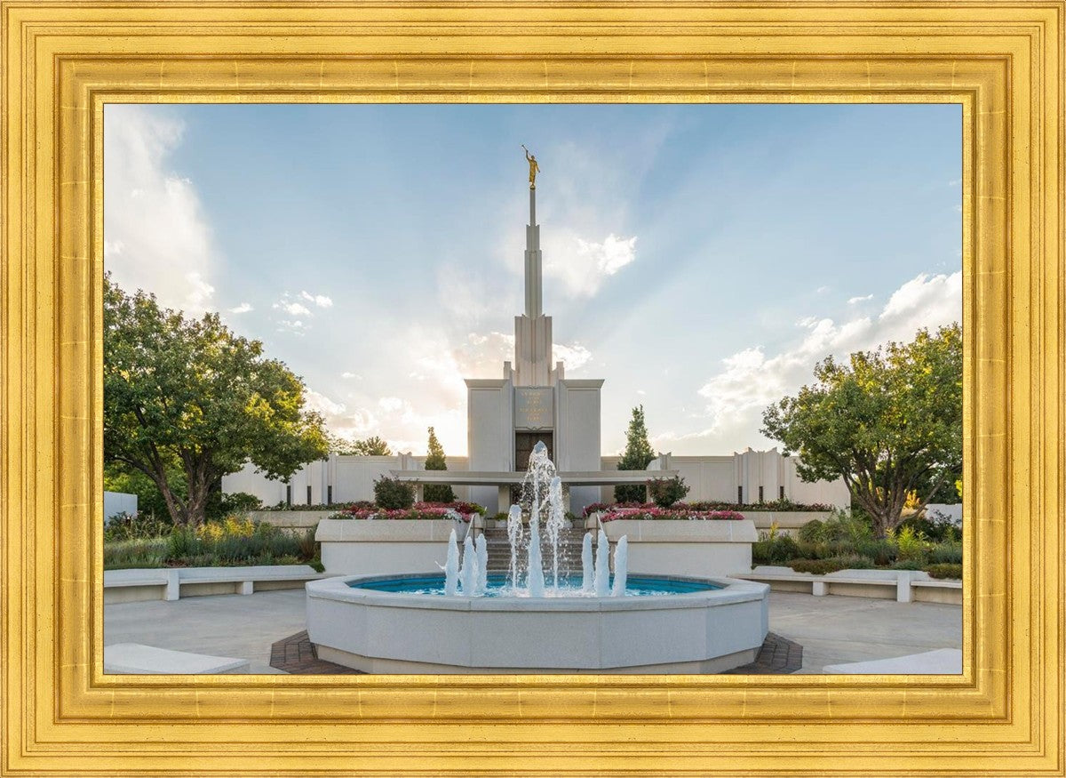 Denver Temple Eternal Fountain