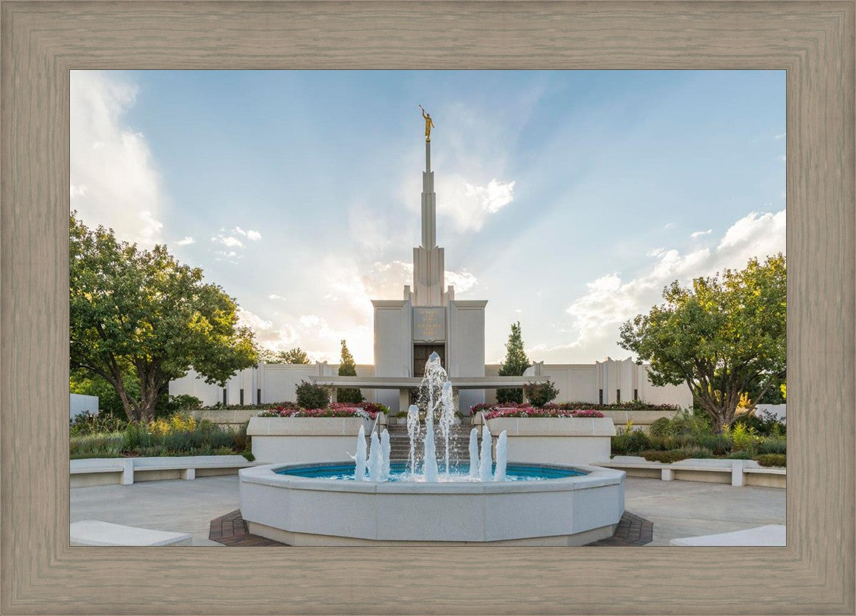 Denver Temple Eternal Fountain