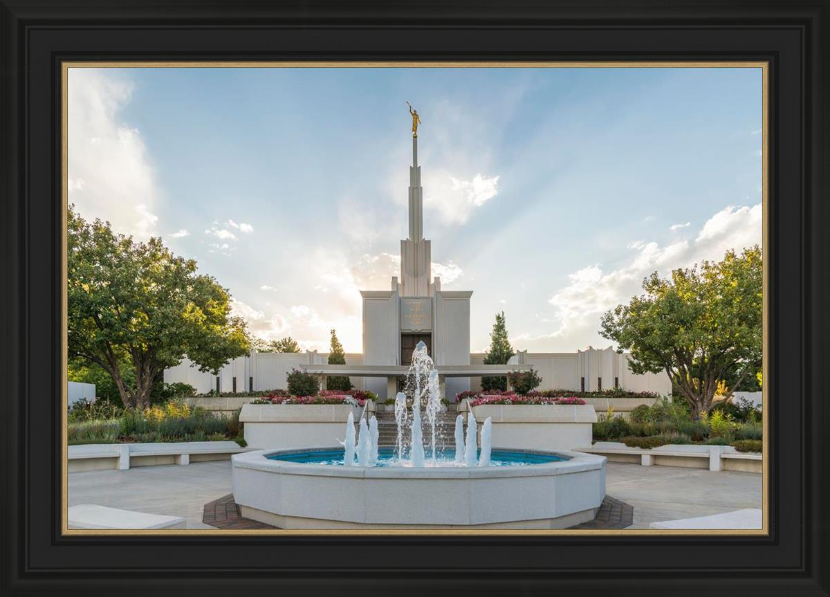 Denver Temple Eternal Fountain
