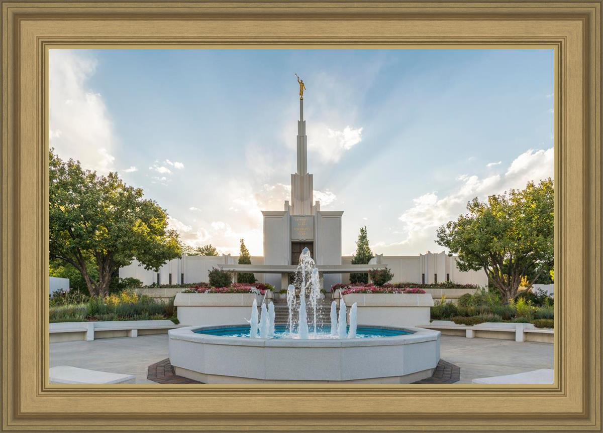 Denver Temple Eternal Fountain