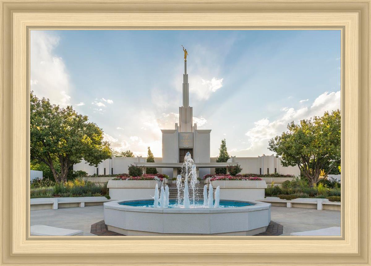 Denver Temple Eternal Fountain
