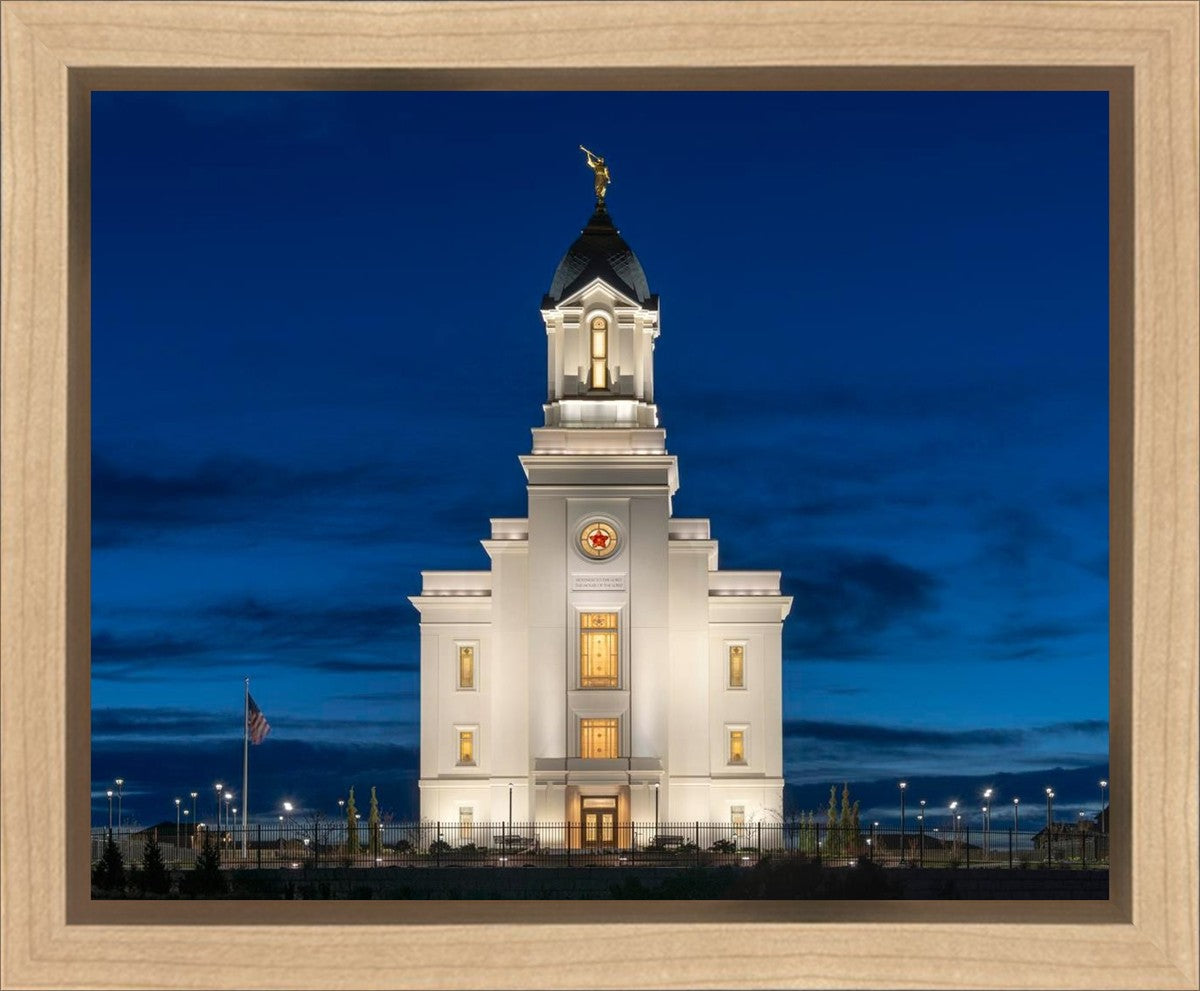 Cedar City Eternal Light Gallery Wrap