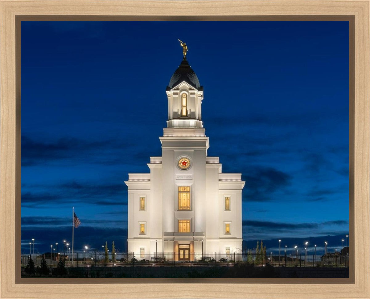 Cedar City Eternal Light Gallery Wrap