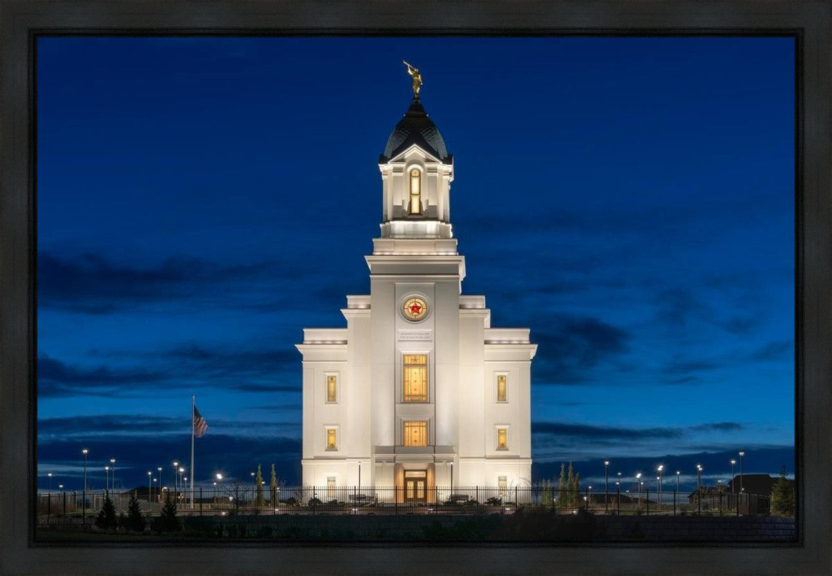 Cedar City Eternal Light Gallery Wrap