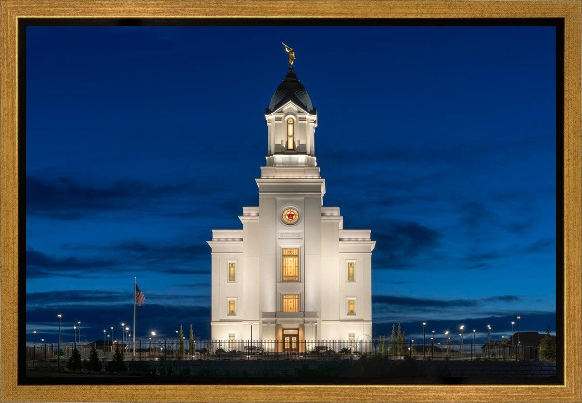 Cedar City Eternal Light Gallery Wrap