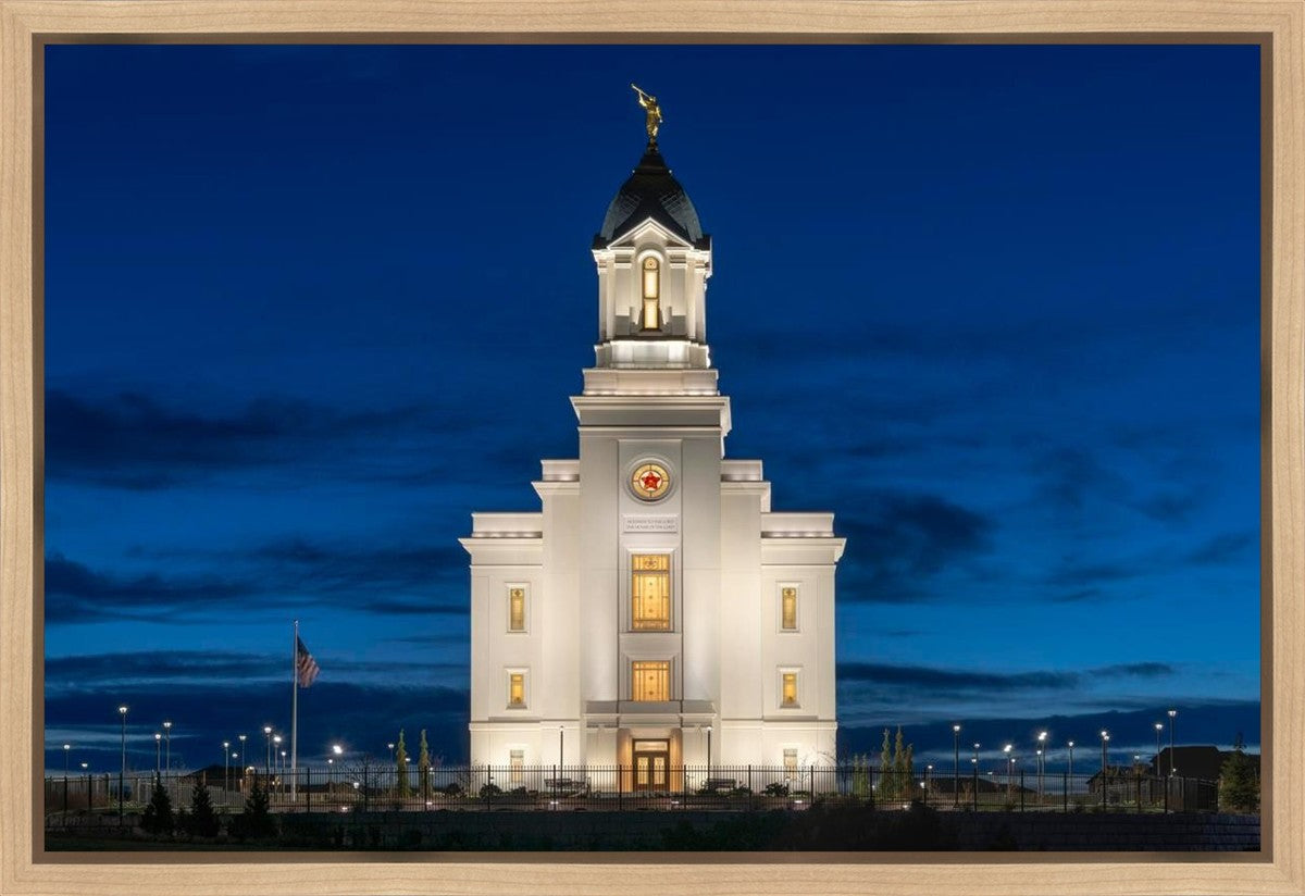 Cedar City Eternal Light Gallery Wrap