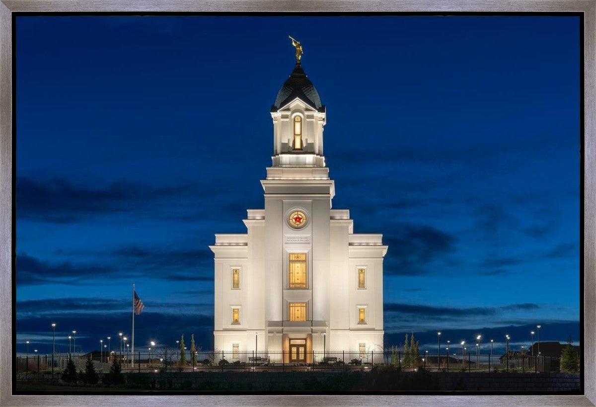 Cedar City Eternal Light Gallery Wrap