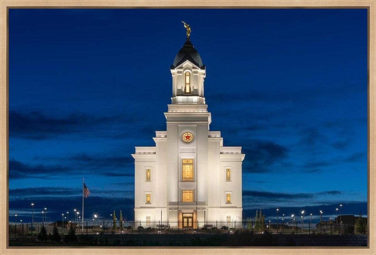 Cedar City Eternal Light Gallery Wrap