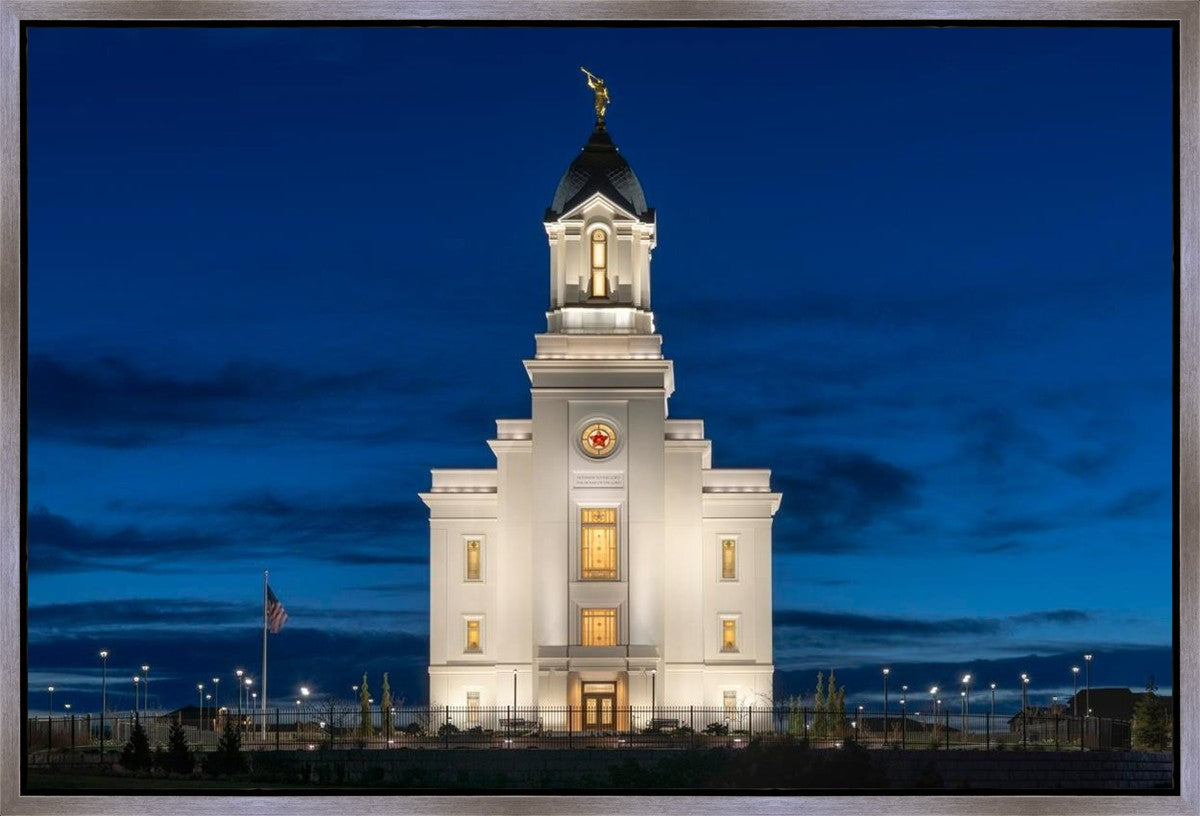Cedar City Eternal Light Gallery Wrap