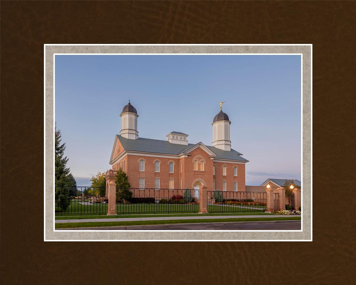 Vernal Temple Late Sunset