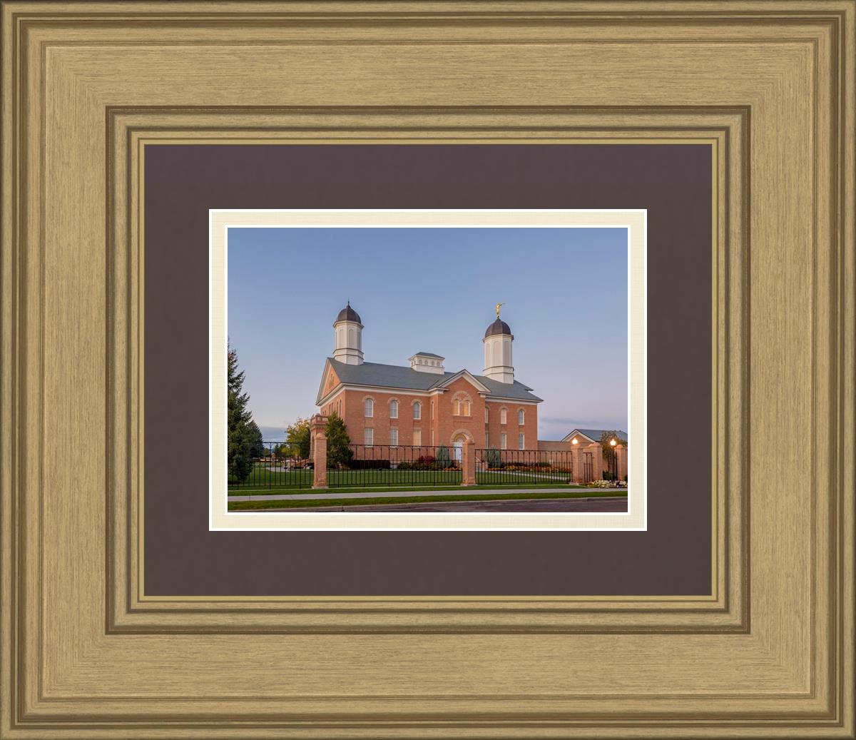 Vernal Temple Late Sunset