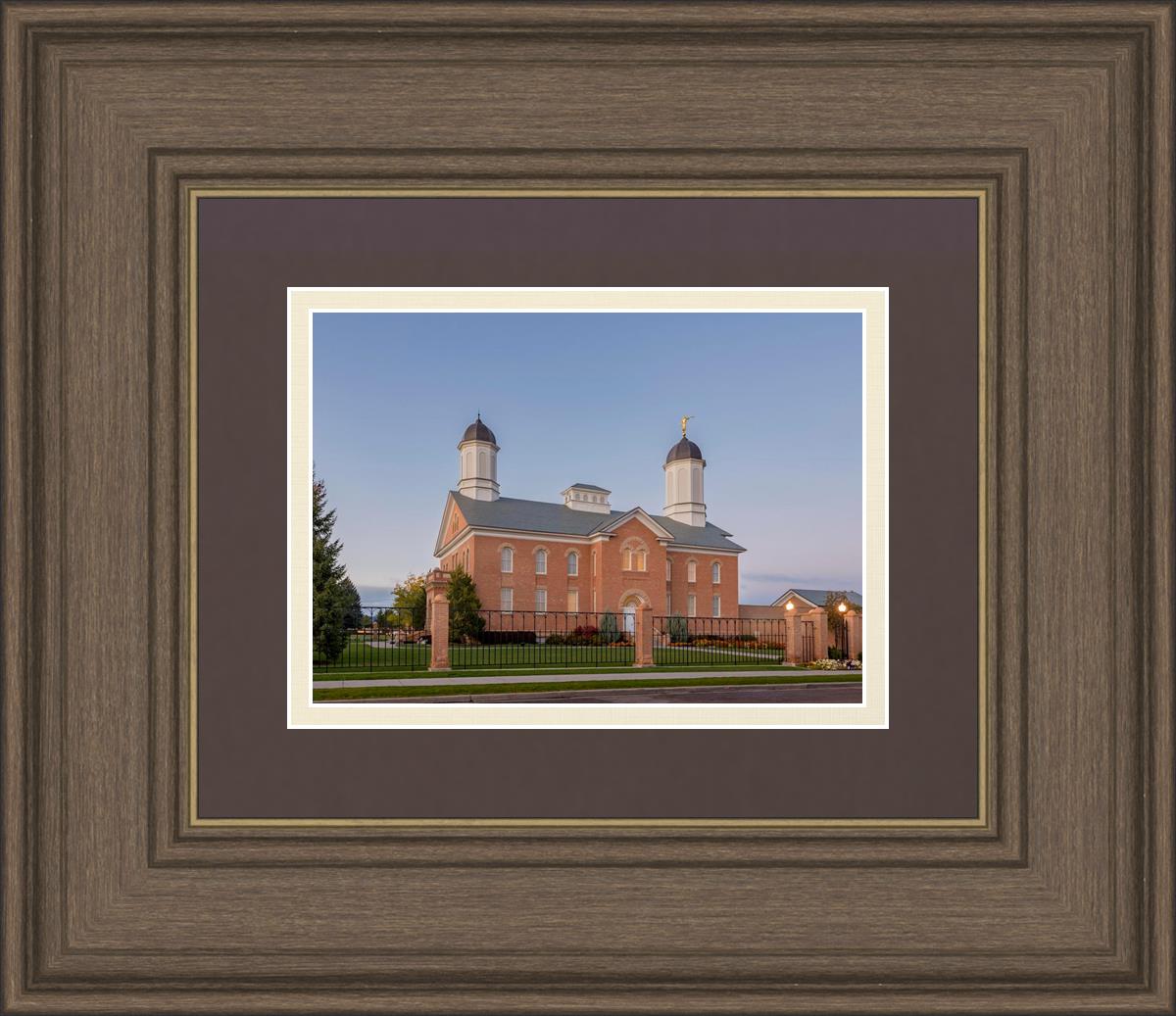 Vernal Temple Late Sunset
