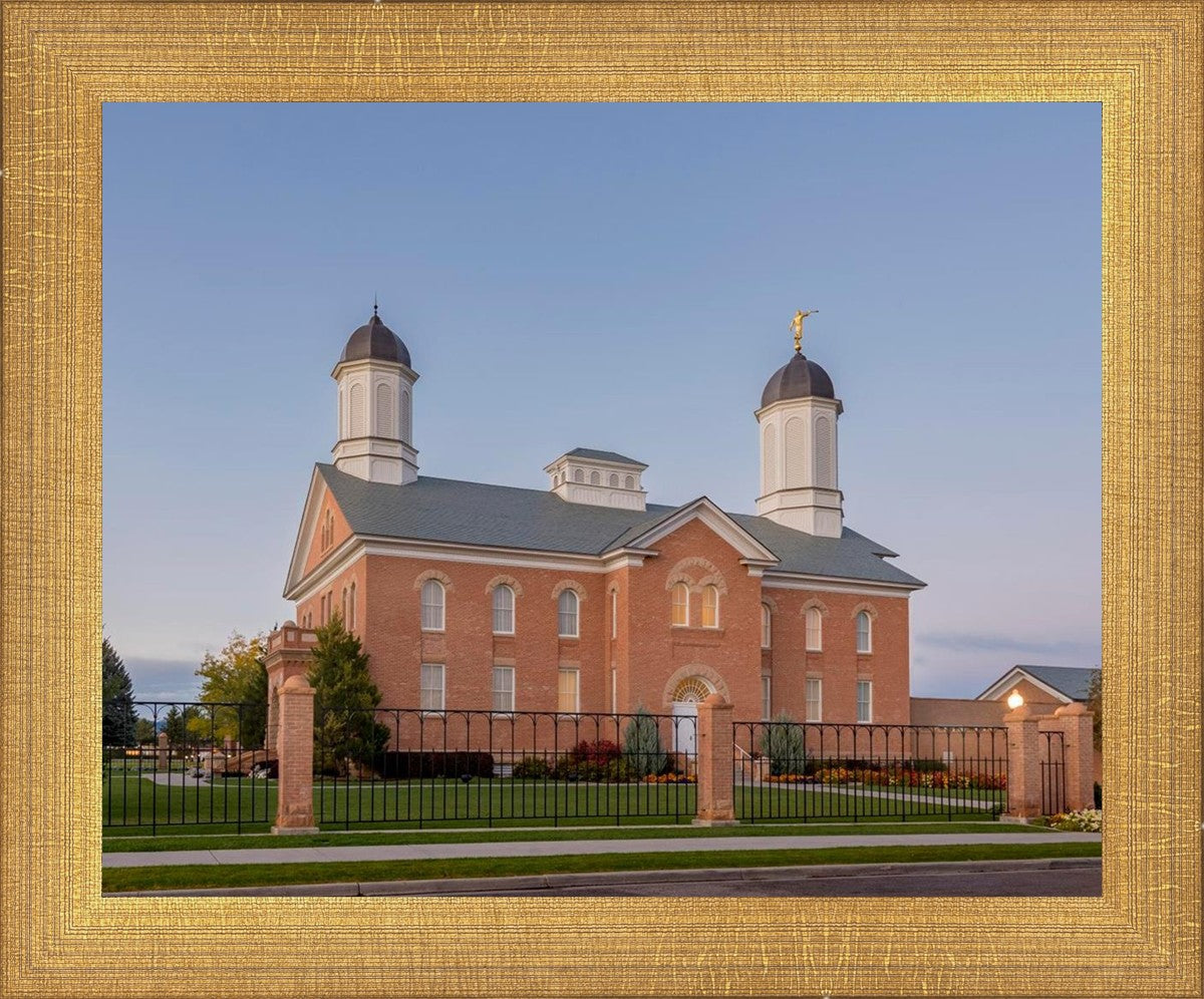 Vernal Temple Late Sunset