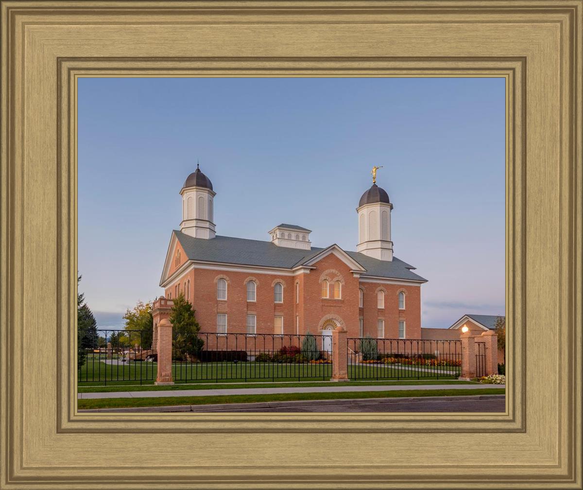 Vernal Temple Late Sunset