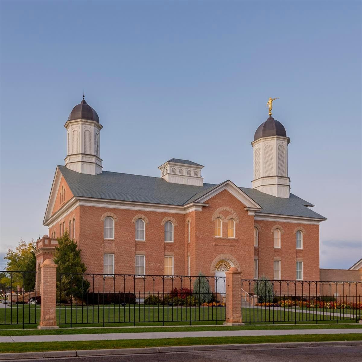 Vernal Temple Late Sunset Gallery Wrap