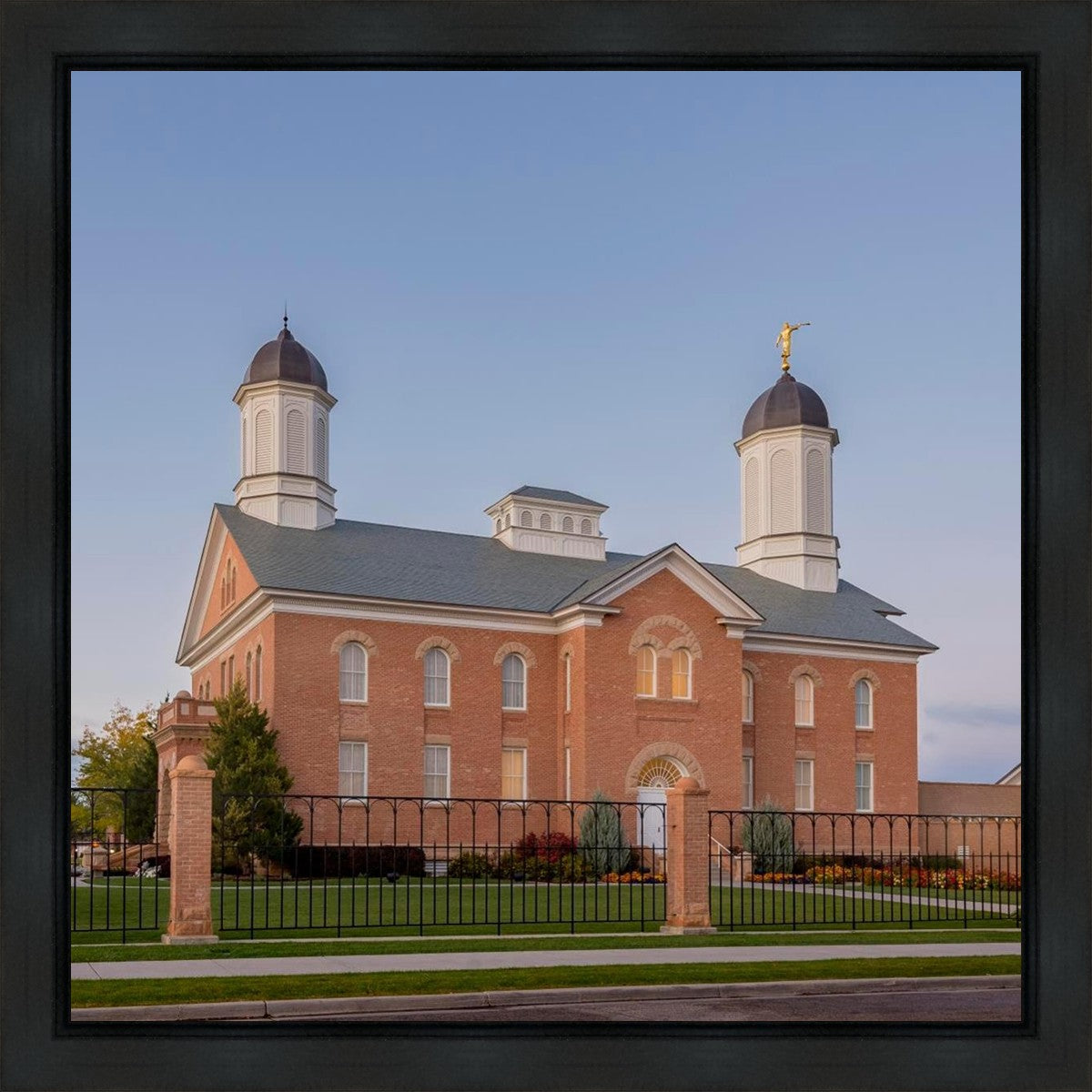 Vernal Temple Late Sunset Gallery Wrap