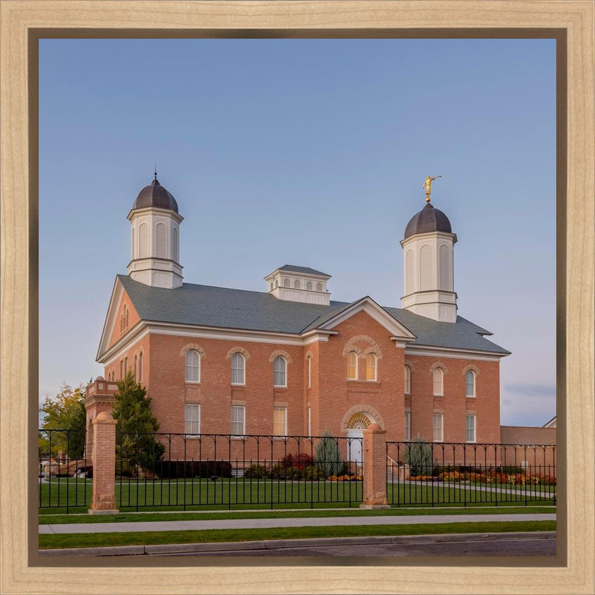 Vernal Temple Late Sunset Gallery Wrap