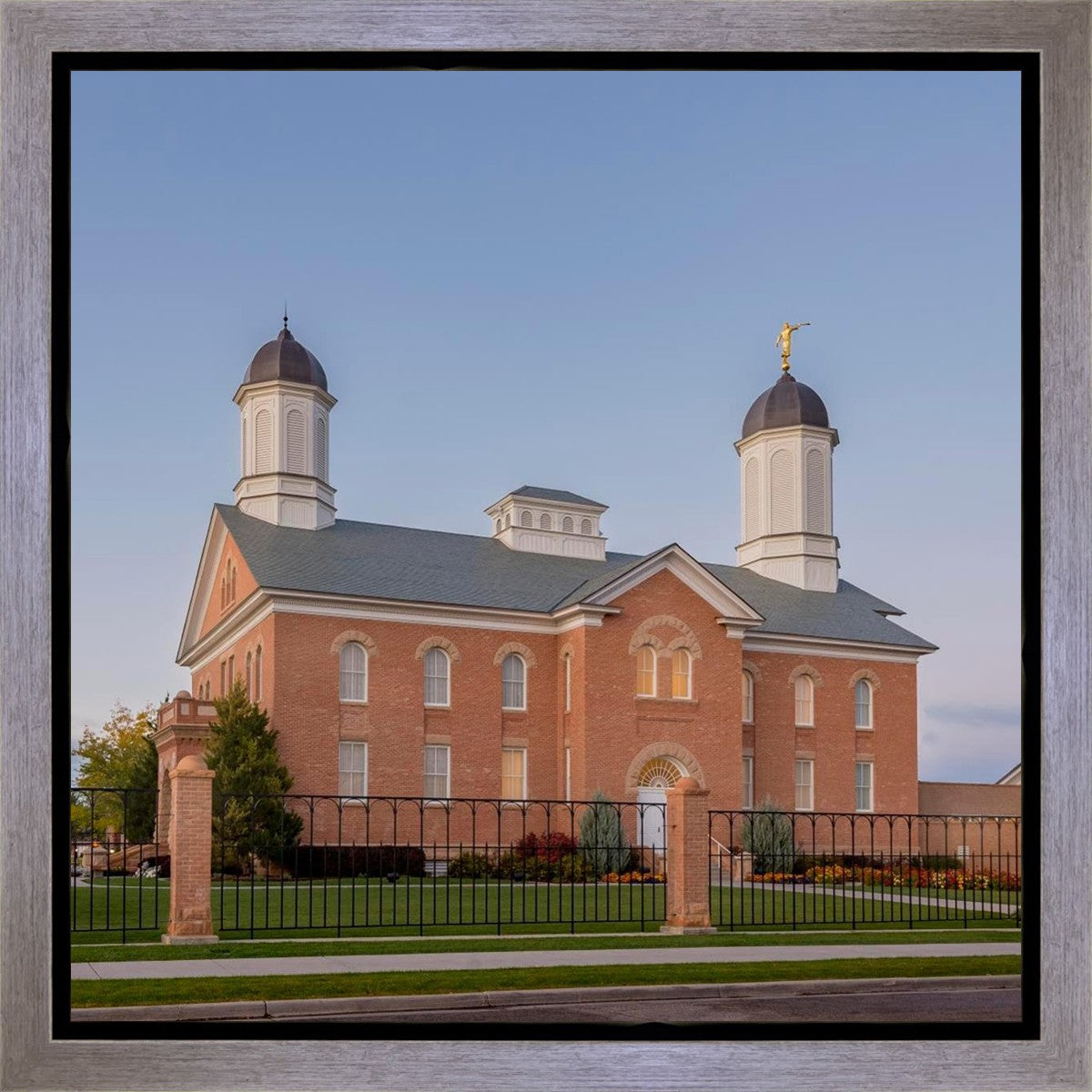 Vernal Temple Late Sunset Gallery Wrap