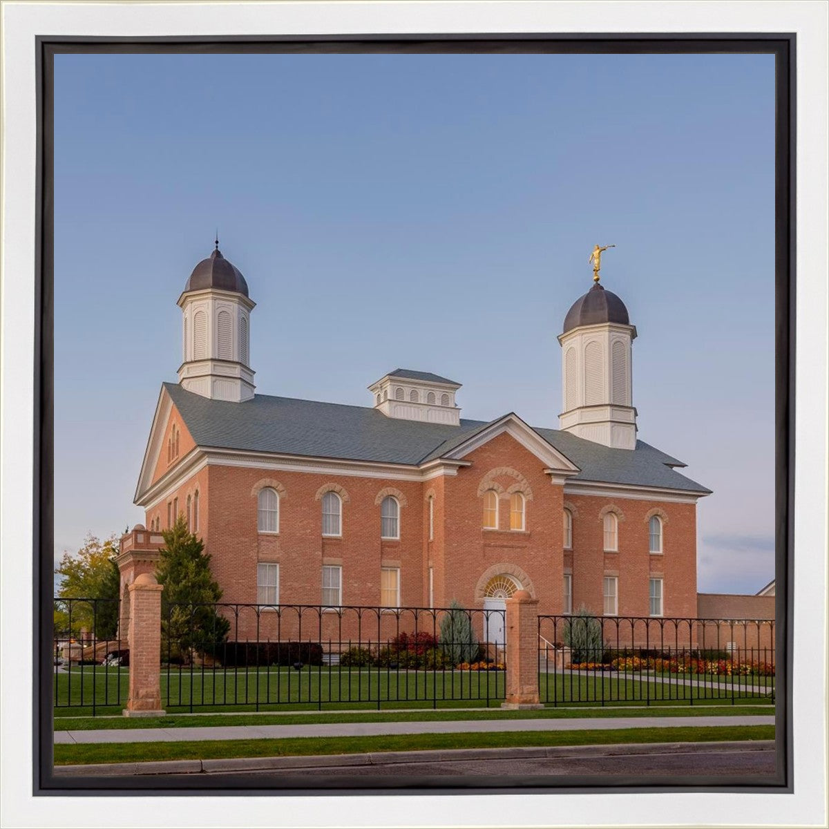Vernal Temple Late Sunset Gallery Wrap