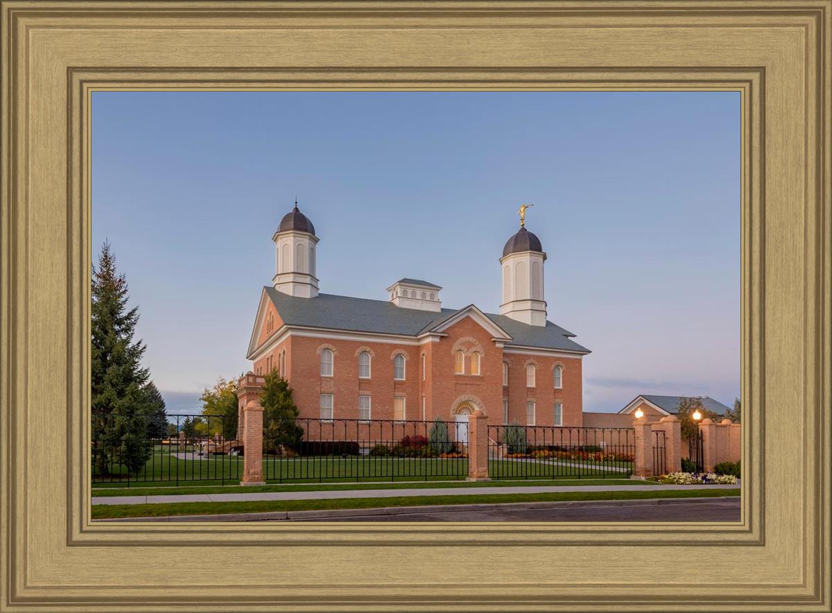 Vernal Temple Late Sunset