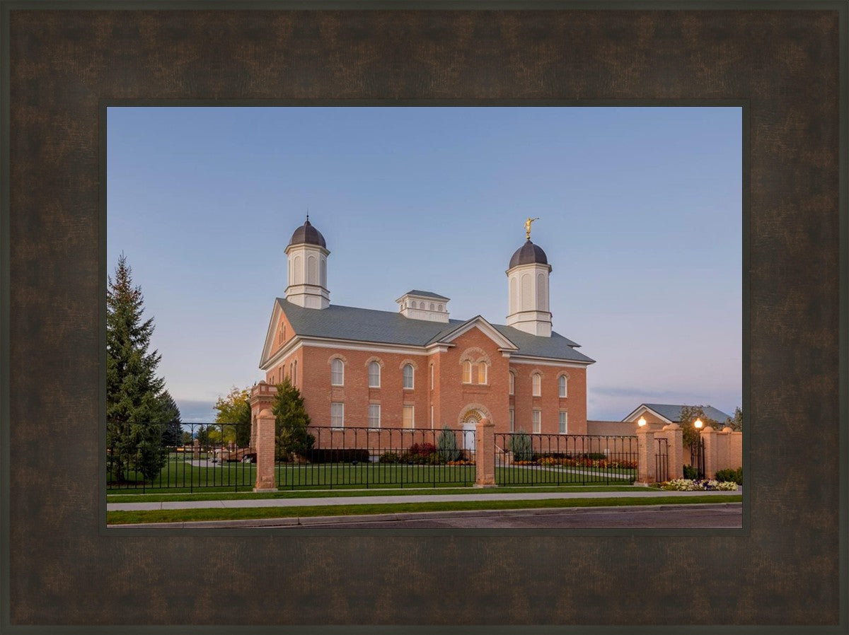 Vernal Temple Late Sunset