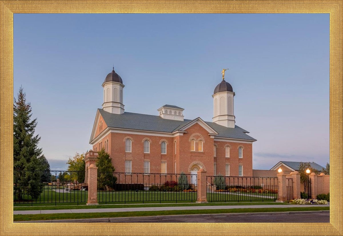 Vernal Temple Late Sunset