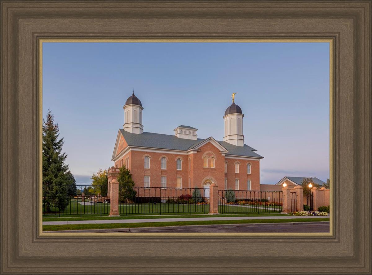 Vernal Temple Late Sunset