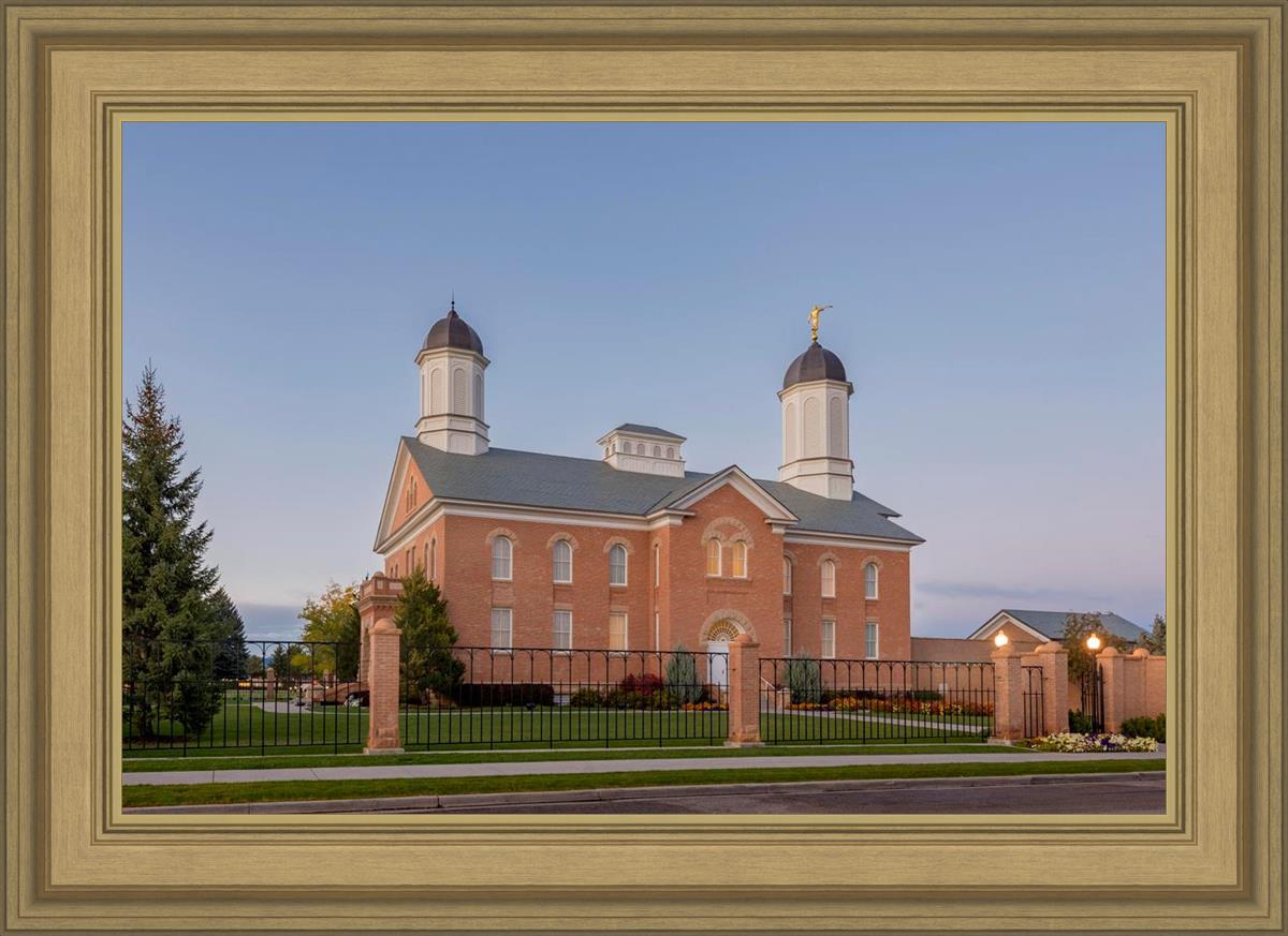 Vernal Temple Late Sunset