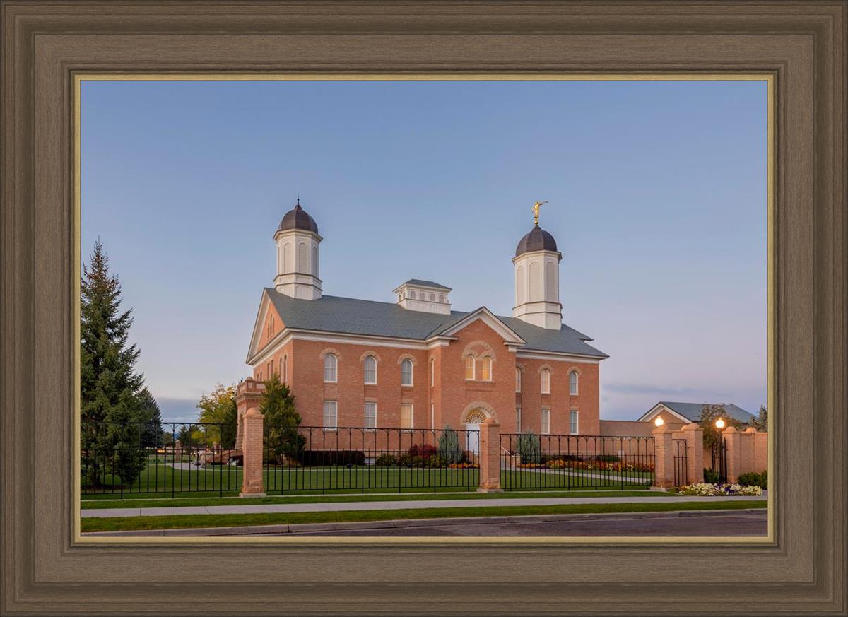 Vernal Temple Late Sunset