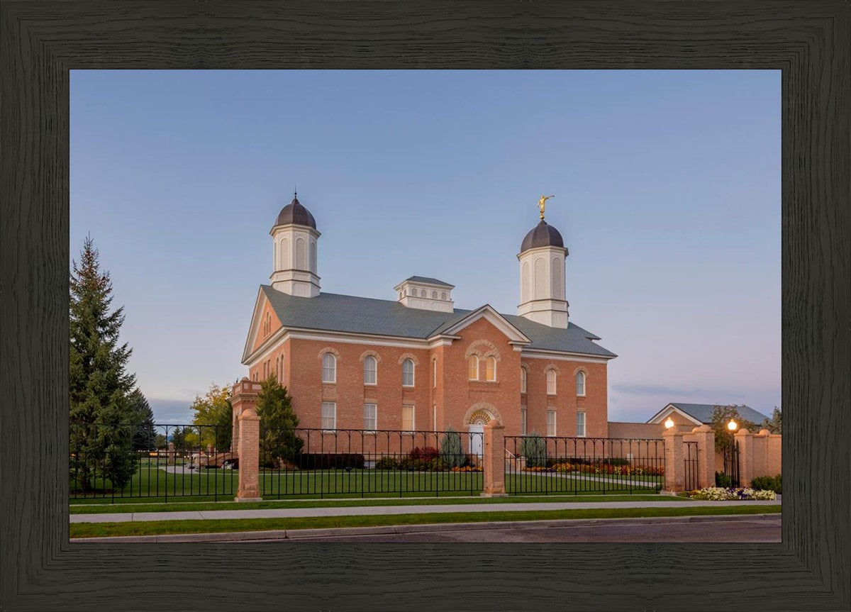 Vernal Temple Late Sunset