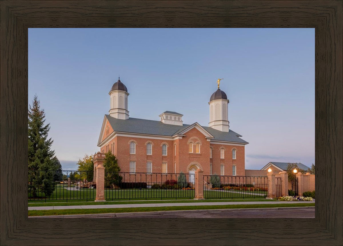 Vernal Temple Late Sunset