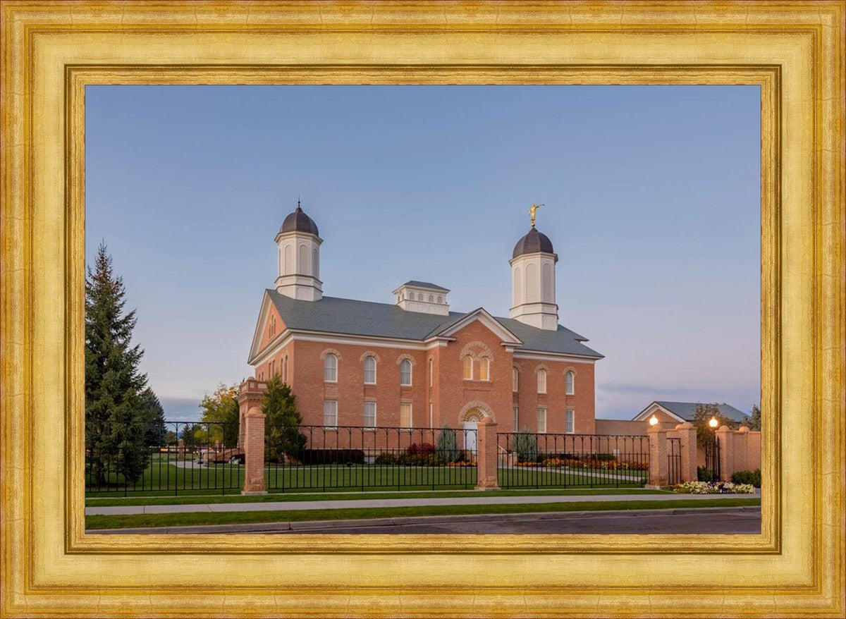 Vernal Temple Late Sunset