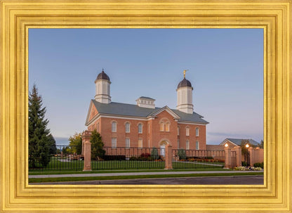 Vernal Temple Late Sunset