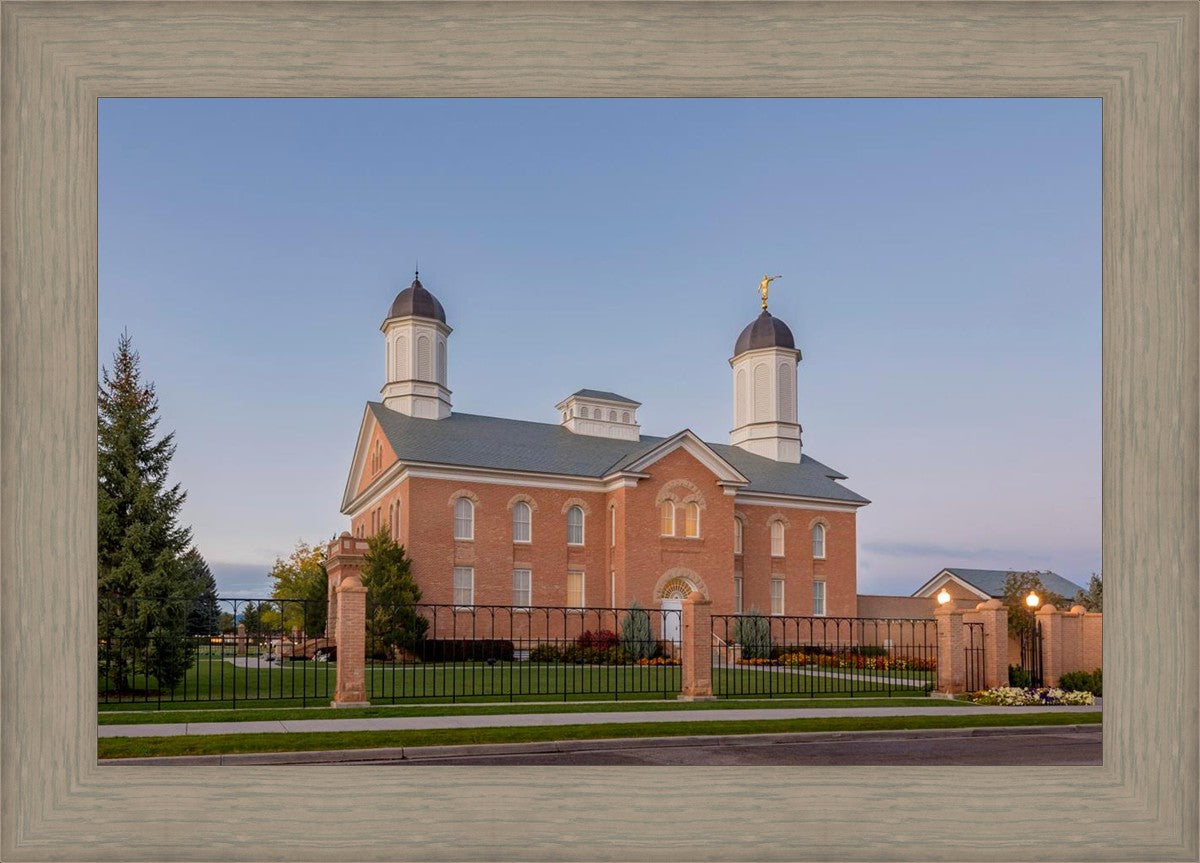 Vernal Temple Late Sunset