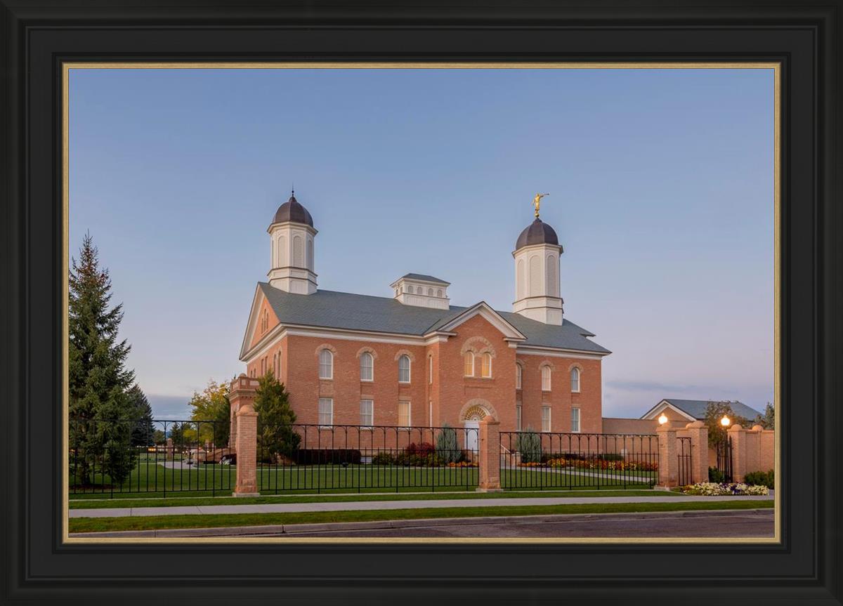 Vernal Temple Late Sunset