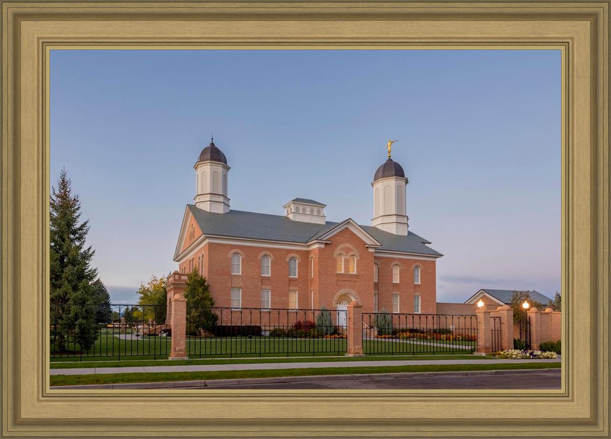 Vernal Temple Late Sunset