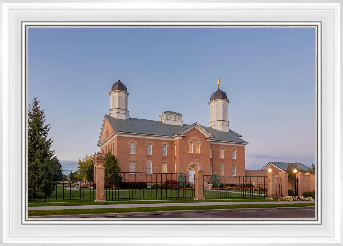 Vernal Temple Late Sunset