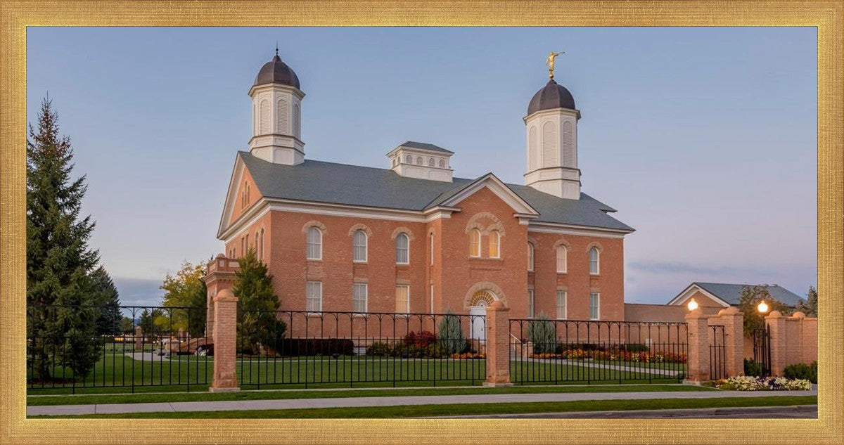 Vernal Temple Late Sunset