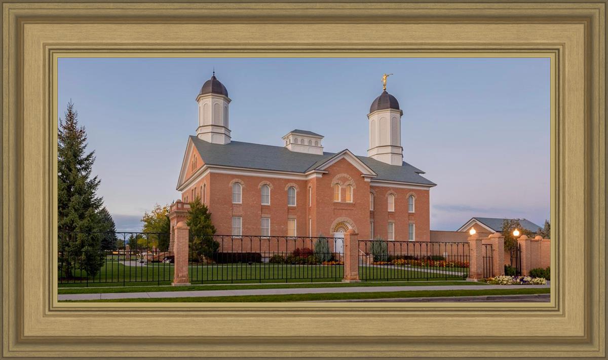 Vernal Temple Late Sunset