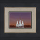 Washington DC Temple Evening Glow